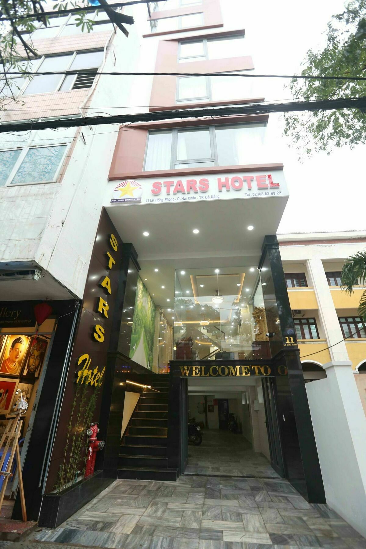 Stars Hotel Da Nang Bagian luar foto